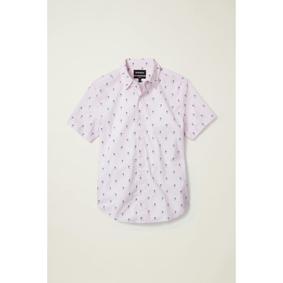 Bonobos Riviera Short Sleeve Men's Shirt Button-Up Print Standard Fit XXL 282862 - Picture 5 of 5